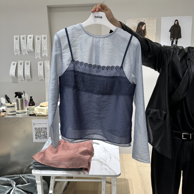 FAVOR-P韓國東大門代購女裝新品推薦時尚吊帶背心不含內搭FAVOR-P吊帶/背心圖色3