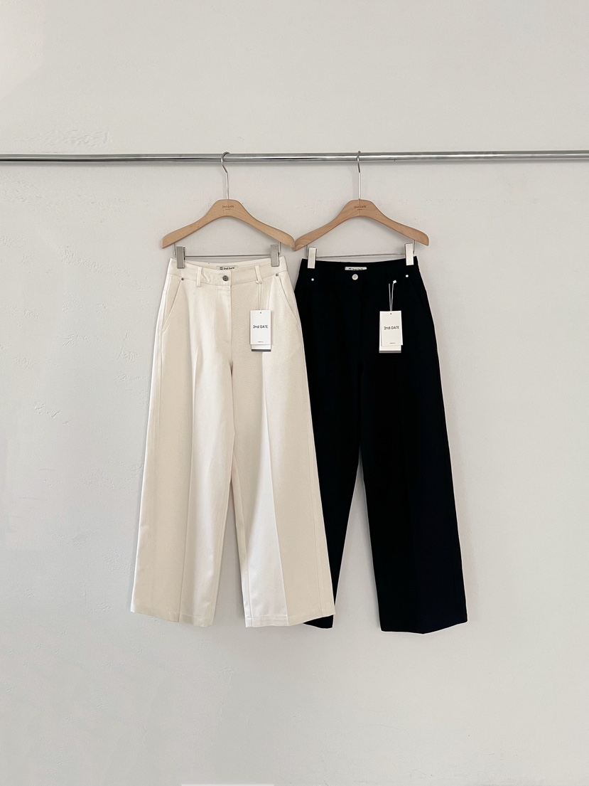 2ND GATE韓國直郵實拍女裝新品人氣推薦時尚休閑褲天絲棉2ND GATE休閑褲