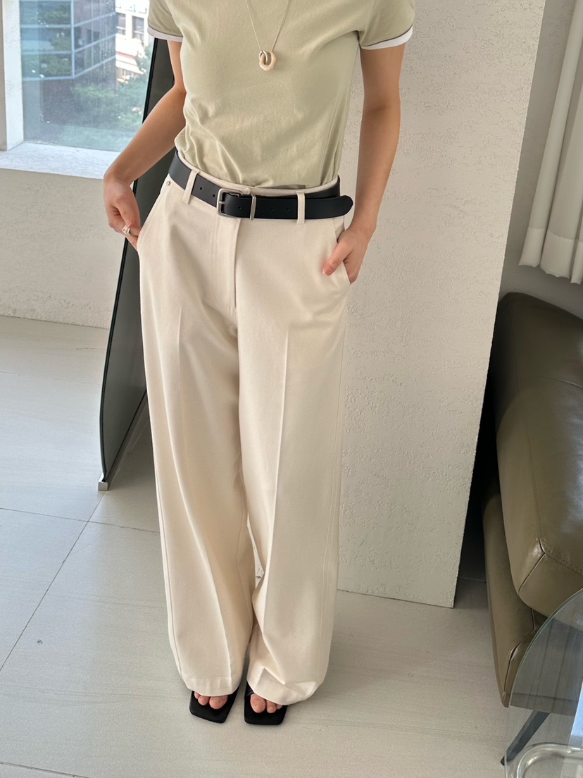 2ND GATE韓國直郵實拍女裝新品人氣推薦時尚休閑褲天絲棉2ND GATE休閑褲