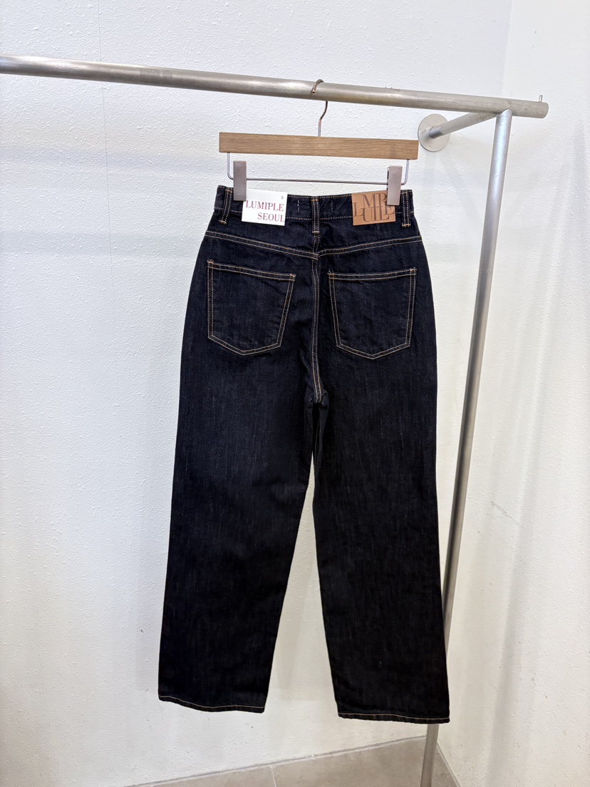 LUMIPLE韓國直郵實拍女裝新款26春夏熱賣職業時尚推薦牛仔褲LUMIPLE牛仔褲
