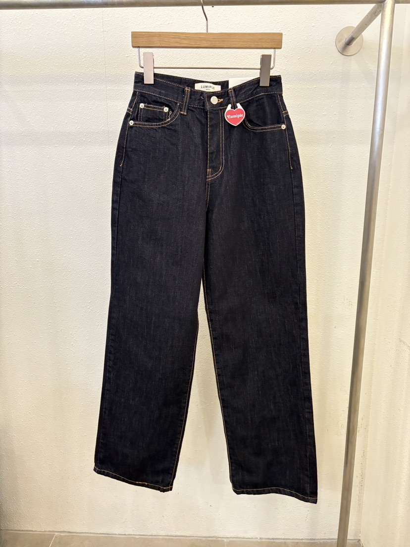LUMIPLE韓國直郵實拍女裝新款26春夏熱賣職業時尚推薦牛仔褲LUMIPLE牛仔褲圖色1