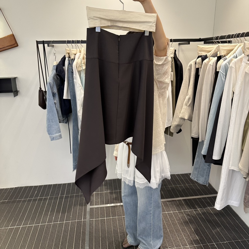 FIND-P韓國東大門直郵女士新款休閑熱賣人氣26春夏時尚長裙FIND-P長裙