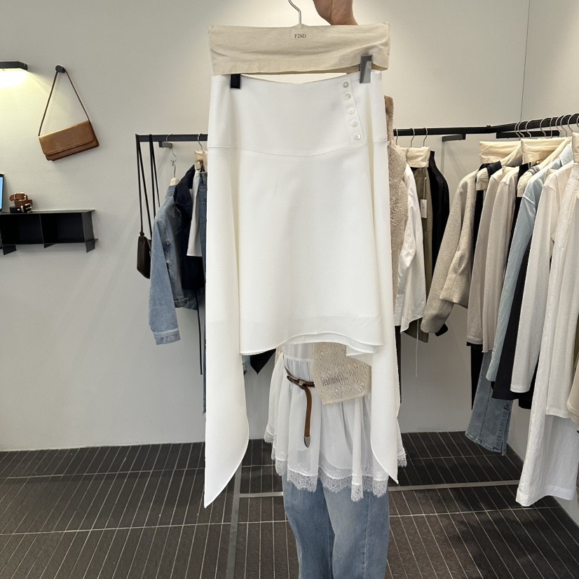 FIND-P韓國東大門直郵女士新款休閑熱賣人氣26春夏時尚長裙FIND-P長裙圖色1