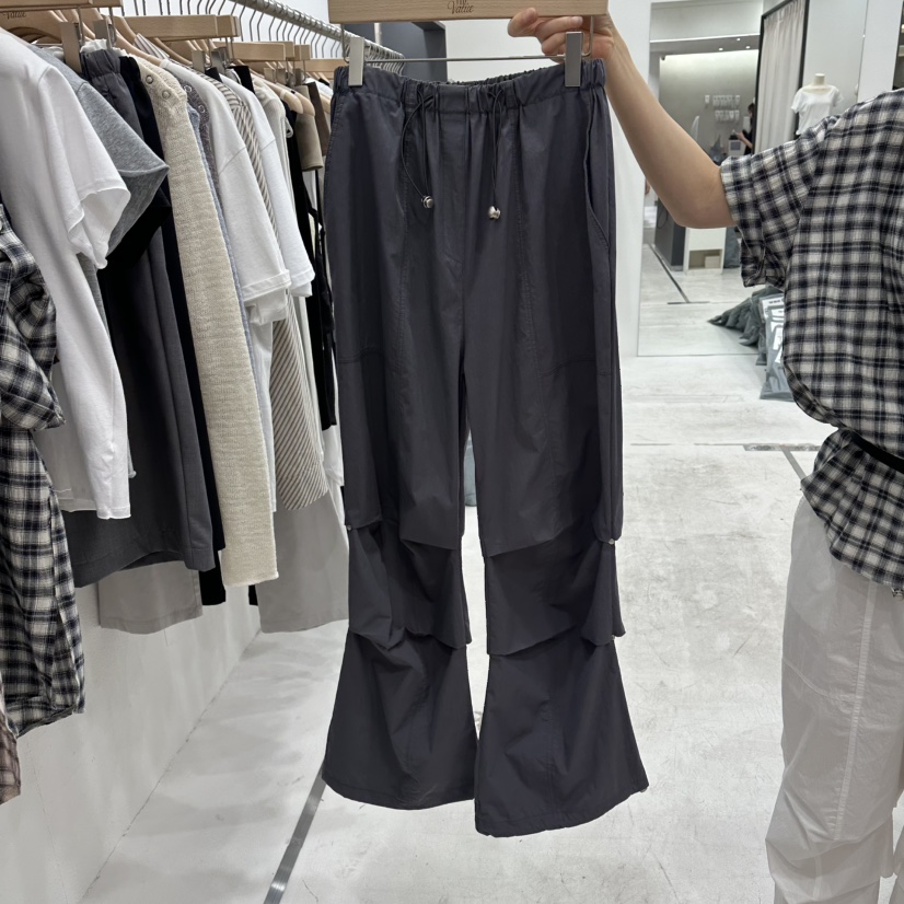 THE VALUE韓國東大門代購女士新款26春夏休閑休閑褲工裝褲THE VALUE休閑褲圖色2