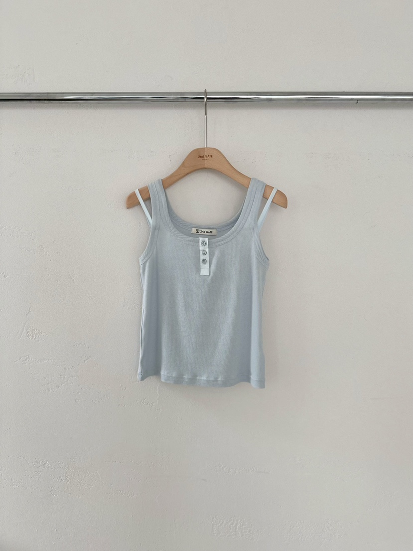 2ND GATE韓國直郵女裝新品推薦時尚人氣熱賣26春夏吊帶背心2ND GATE吊帶/背心圖色1