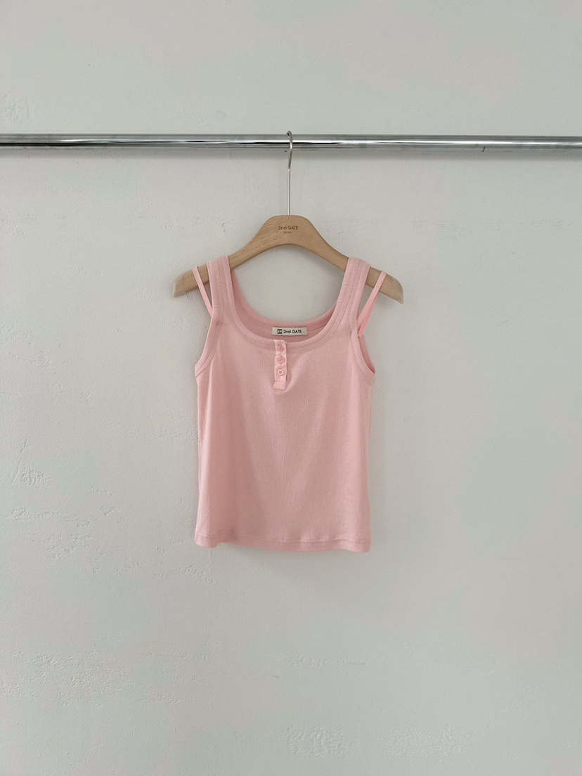 2ND GATE韓國直郵女裝新品推薦時尚人氣熱賣26春夏吊帶背心2ND GATE吊帶/背心圖色2