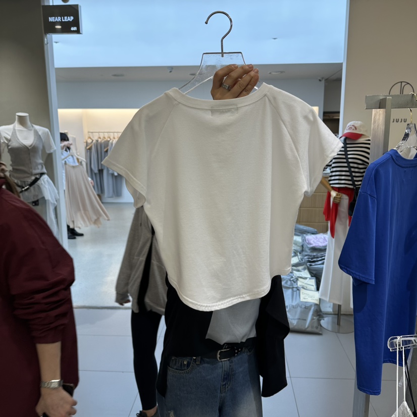 AMOUR韓國直郵女裝新款職業時尚人氣推薦熱賣休閑26春夏T恤AMOURT恤