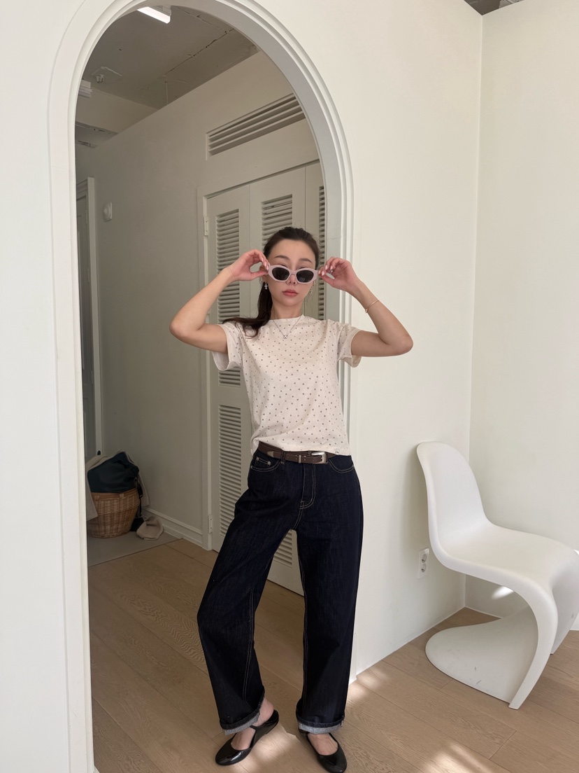 LUMIPLE韓國代購女裝新品26春夏時尚熱賣人氣休閑職業T恤LUMIPLET恤