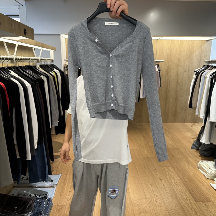 LEFANCY韓國直郵女士新品休閑人氣時尚熱賣26春夏推薦針織衫LEFANCY針織衫圖色2