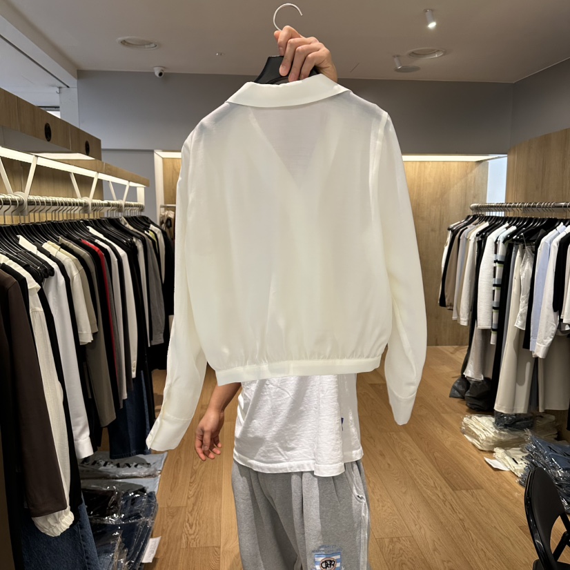 LEFANCY韓國東大門代購女裝新款推薦26春夏時尚襯衫蕾絲衫LEFANCY襯衫/蕾絲衫