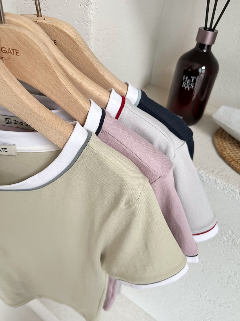 2ND GATE韓國直郵實拍女裝新款推薦休閑人氣時尚職業T恤2ND GATET恤