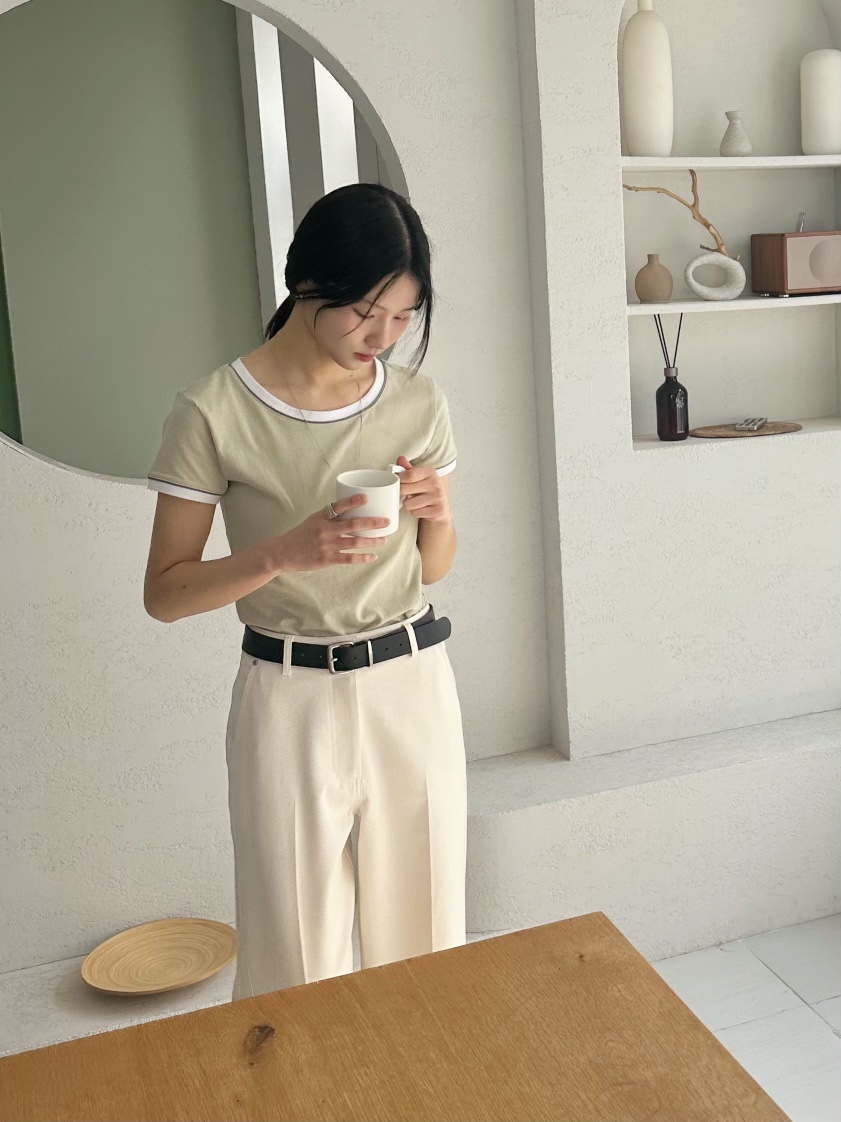 2ND GATE韓國直郵實拍女裝新款推薦休閑人氣時尚職業T恤2ND GATET恤