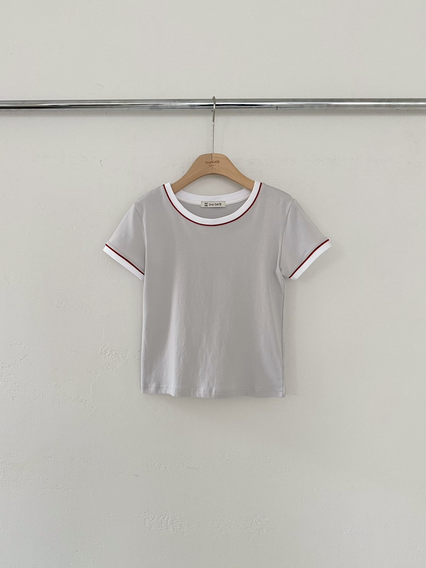 2ND GATE韓國直郵實拍女裝新款推薦休閑人氣時尚職業T恤2ND GATET恤圖色1