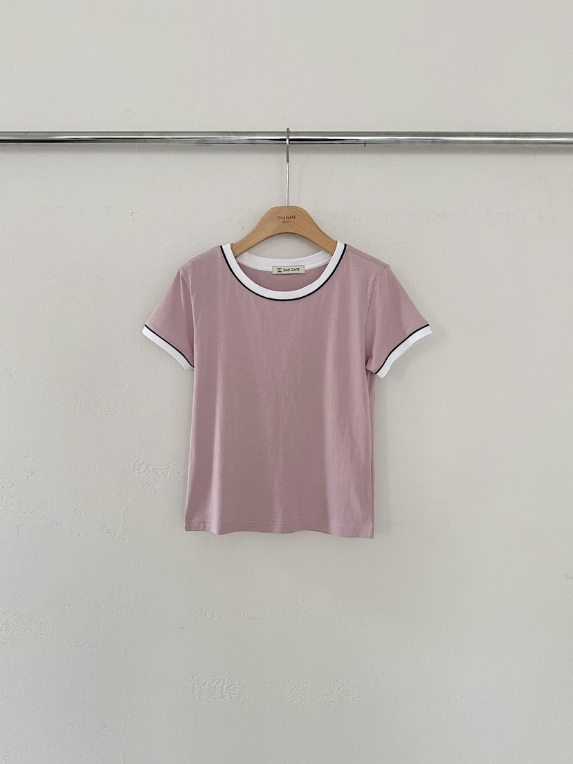 2ND GATE韓國直郵實拍女裝新款推薦休閑人氣時尚職業T恤2ND GATET恤圖色2