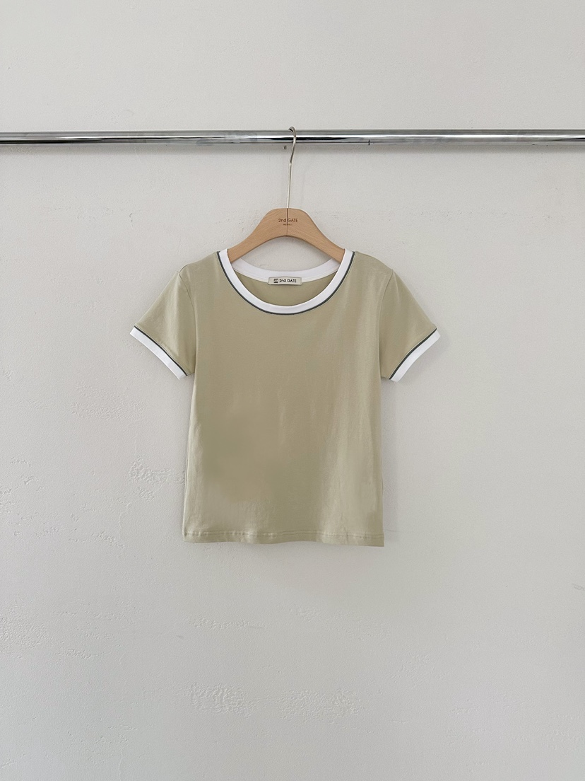 2ND GATE韓國直郵實拍女裝新款推薦休閑人氣時尚職業T恤2ND GATET恤圖色3