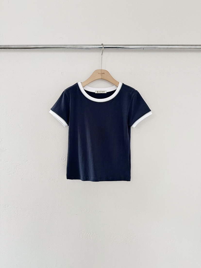 2ND GATE韓國直郵實拍女裝新款推薦休閑人氣時尚職業T恤2ND GATET恤圖色4