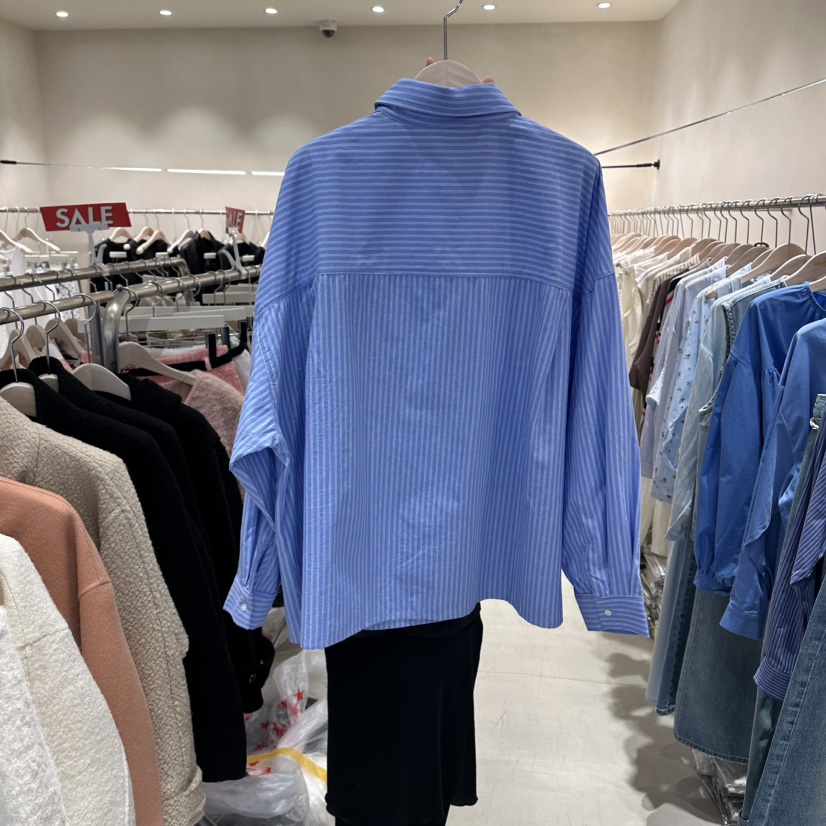 Color B韓國東大門直郵女裝新款推薦時尚26春夏襯衫蕾絲衫Color B襯衫/蕾絲衫