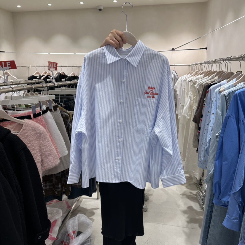 Color B韓國東大門直郵女裝新款推薦時尚26春夏襯衫蕾絲衫Color B襯衫/蕾絲衫圖色1