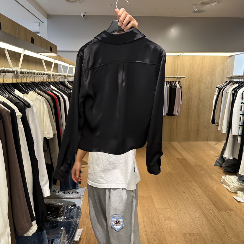 LEFANCY韓國東大門直郵女士新款熱賣休閑推薦襯衫蕾絲衫緞面LEFANCY襯衫/蕾絲衫