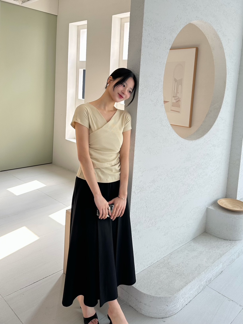 2ND GATE韓國東大門直郵女裝新品職業26春夏人氣休閑長裙2ND GATE長裙