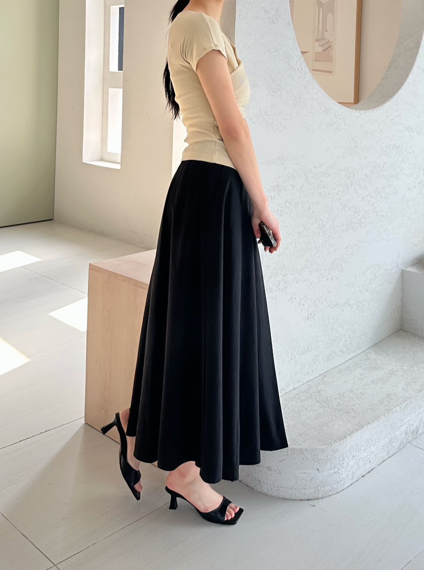 2ND GATE韓國東大門直郵女裝新品職業26春夏人氣休閑長裙2ND GATE長裙