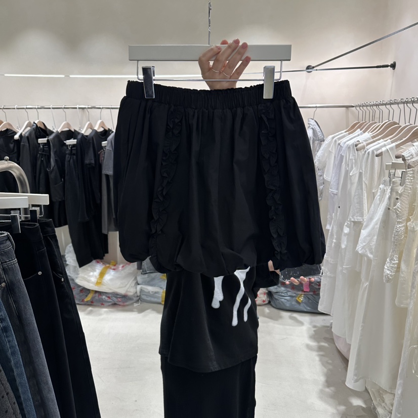 Color B韓國直郵女士新款人氣休閑推薦熱賣26春夏時尚裙褲Color B裙褲