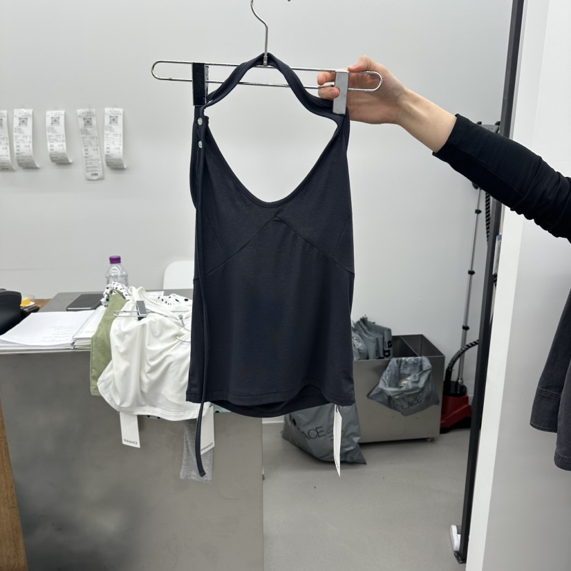 ENHANCE韓國直郵實拍女士新款熱賣休閑推薦吊帶背心不含內搭ENHANCE/HOPESMORE吊帶/背心圖色3