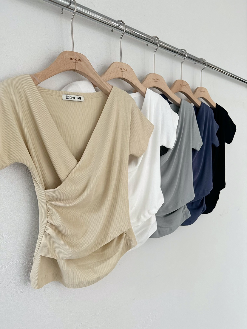 2ND GATE韓國代購女裝新品休閑人氣時尚推薦熱賣26春夏T恤2ND GATET恤