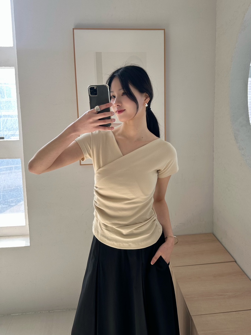 2ND GATE韓國代購女裝新品休閑人氣時尚推薦熱賣26春夏T恤2ND GATET恤