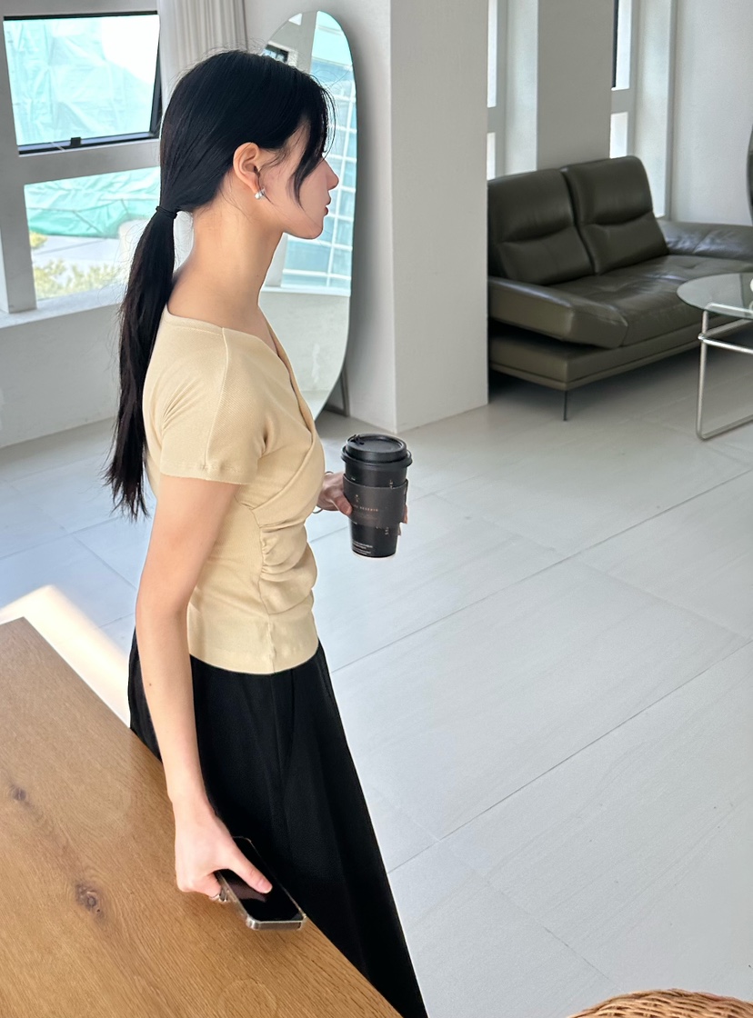 2ND GATE韓國代購女裝新品休閑人氣時尚推薦熱賣26春夏T恤2ND GATET恤