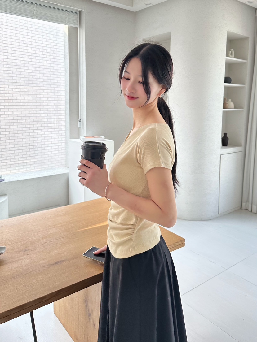 2ND GATE韓國代購女裝新品休閑人氣時尚推薦熱賣26春夏T恤2ND GATET恤