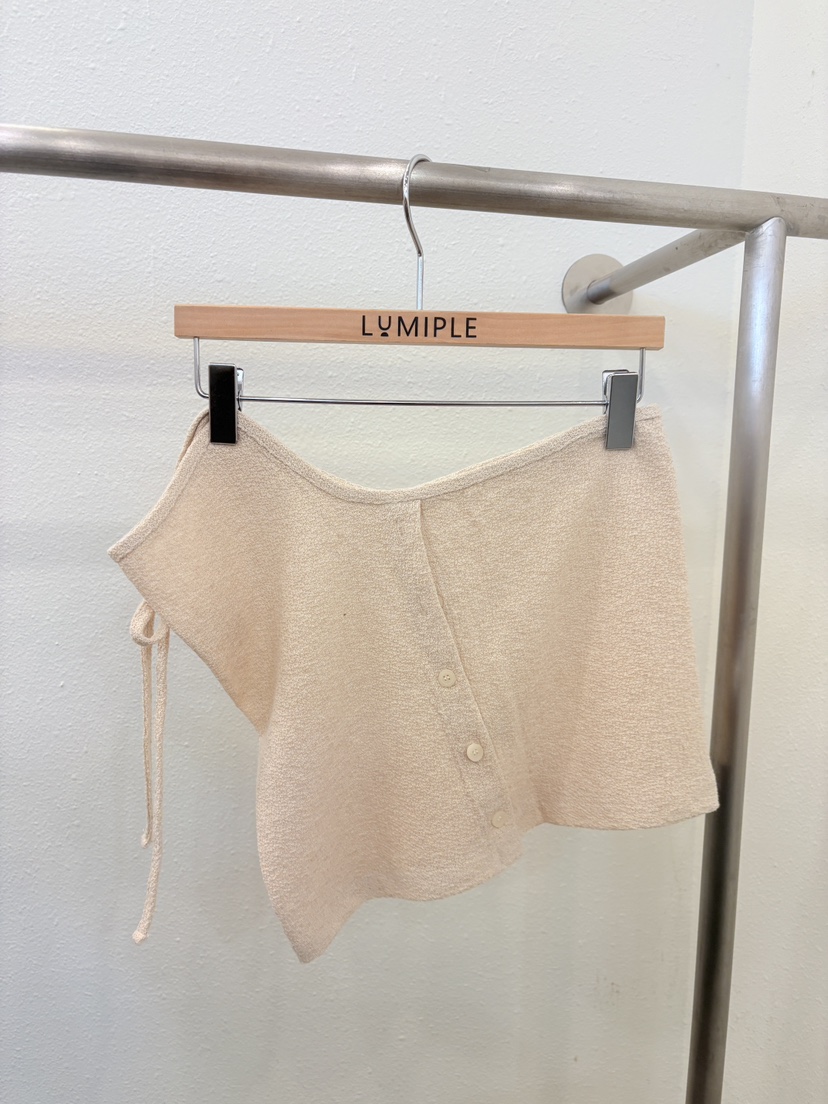 LUMIPLE韓國東大門直郵女士新款人氣熱賣推薦吊帶背心紐扣LUMIPLE吊帶/背心圖色1