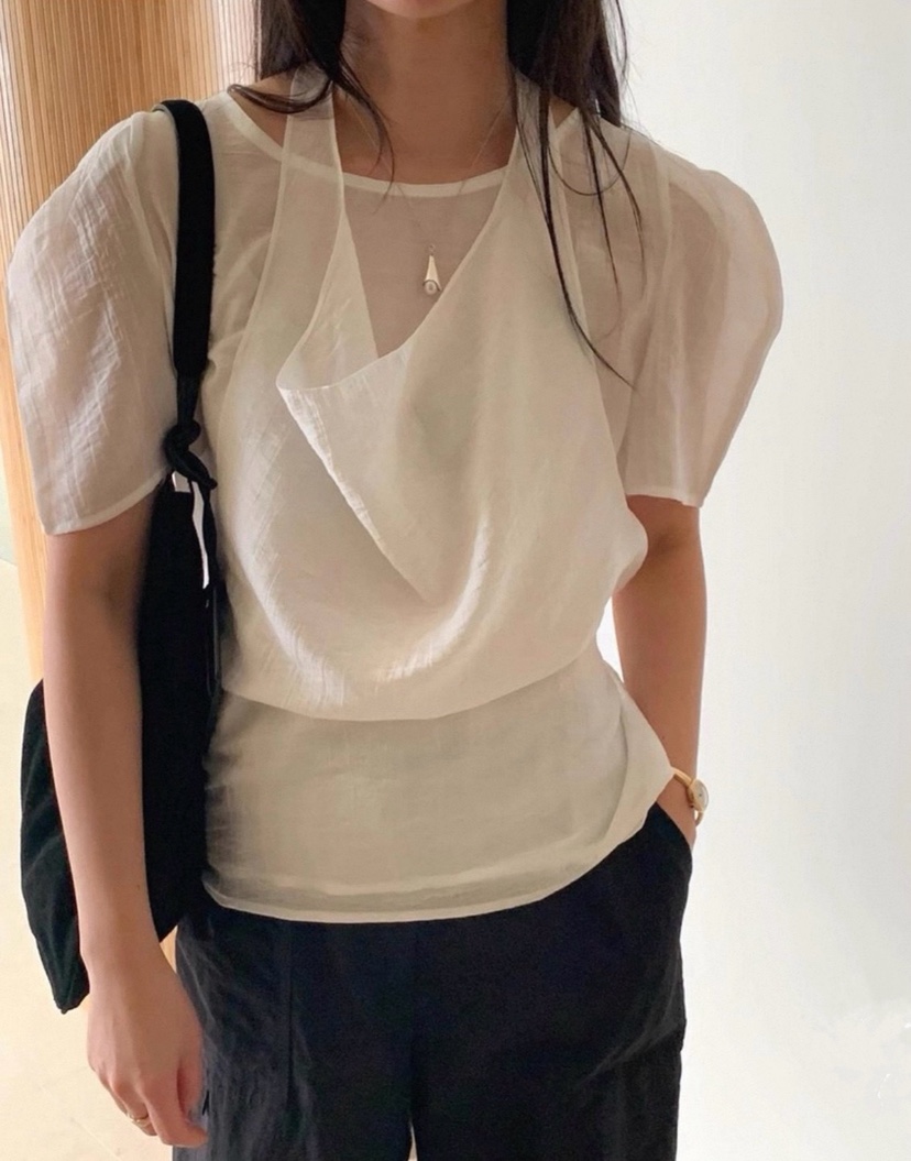 VIVANI東大門直郵女士新品真品職業人氣熱賣26春夏襯衫蕾絲衫VIVANI襯衫/蕾絲衫