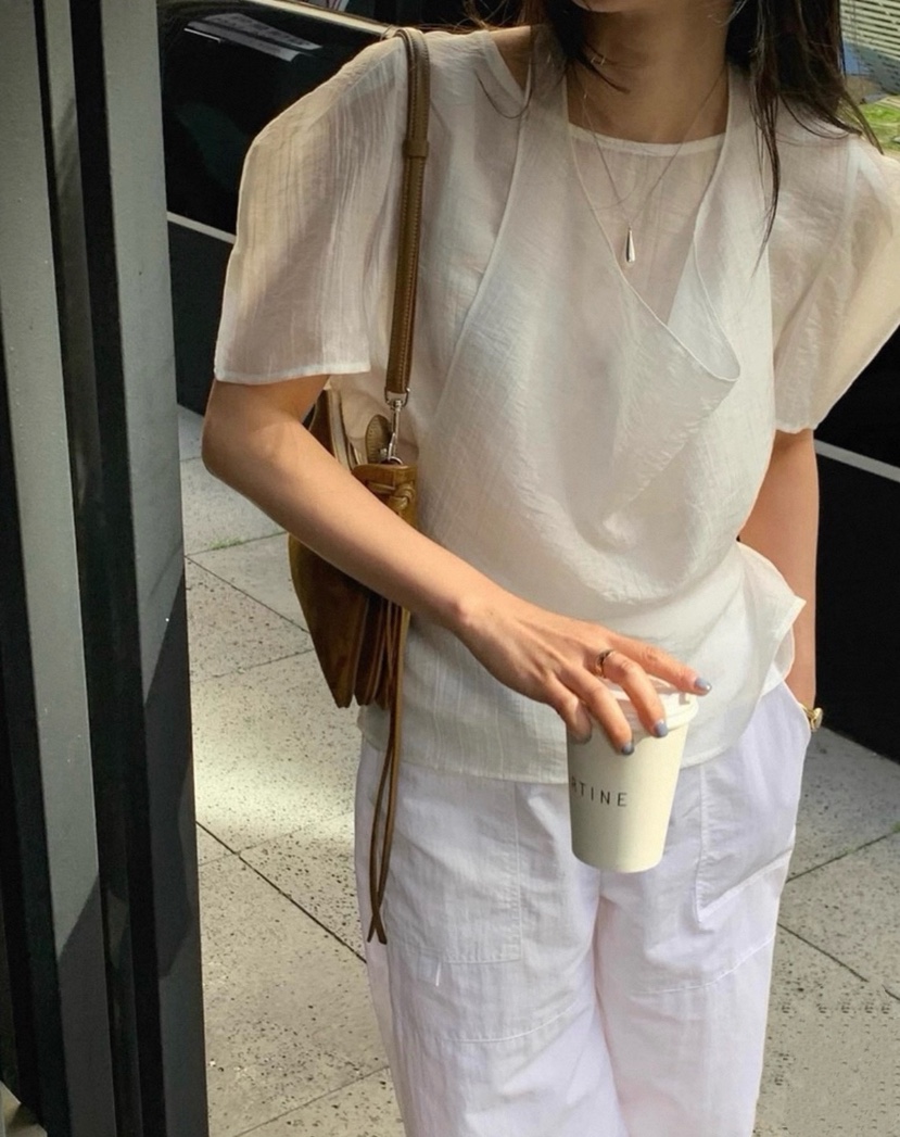 VIVANI東大門直郵女士新品真品職業人氣熱賣26春夏襯衫蕾絲衫VIVANI襯衫/蕾絲衫