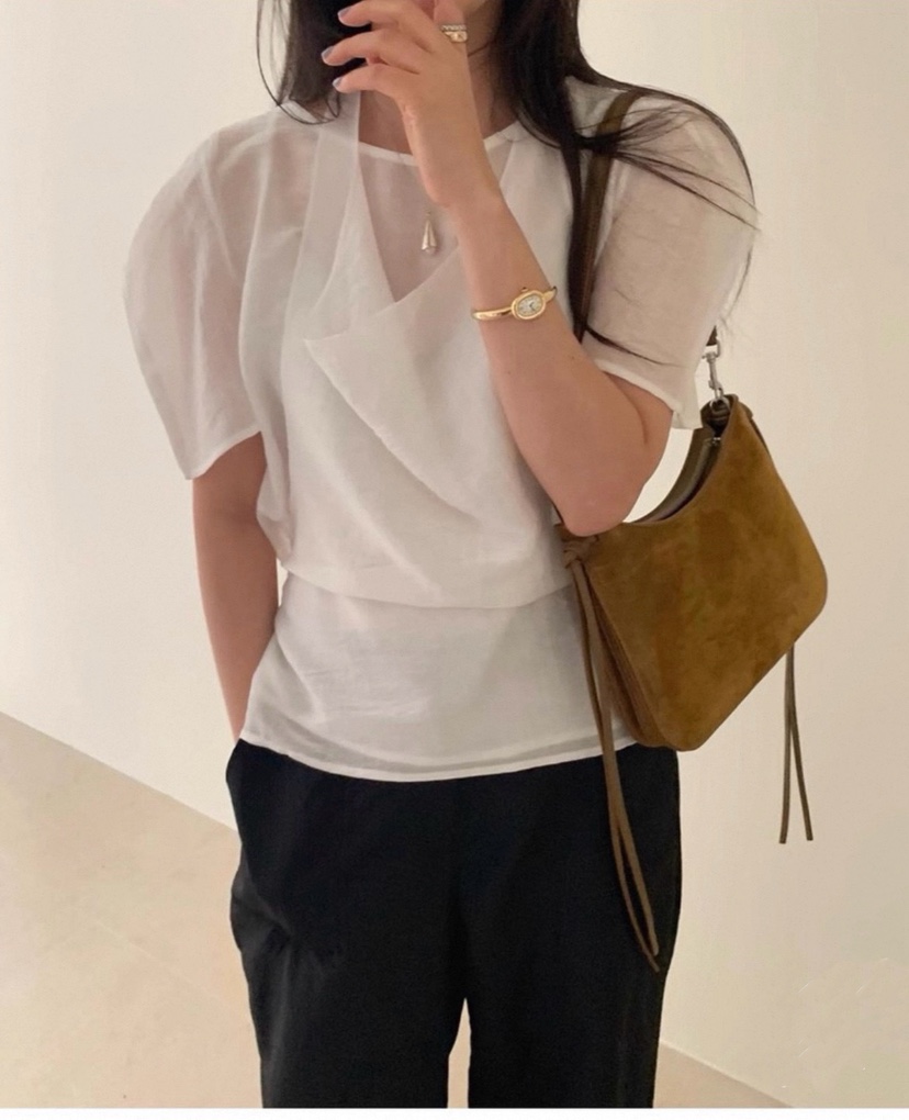 VIVANI東大門直郵女士新品真品職業人氣熱賣26春夏襯衫蕾絲衫VIVANI襯衫/蕾絲衫圖色2