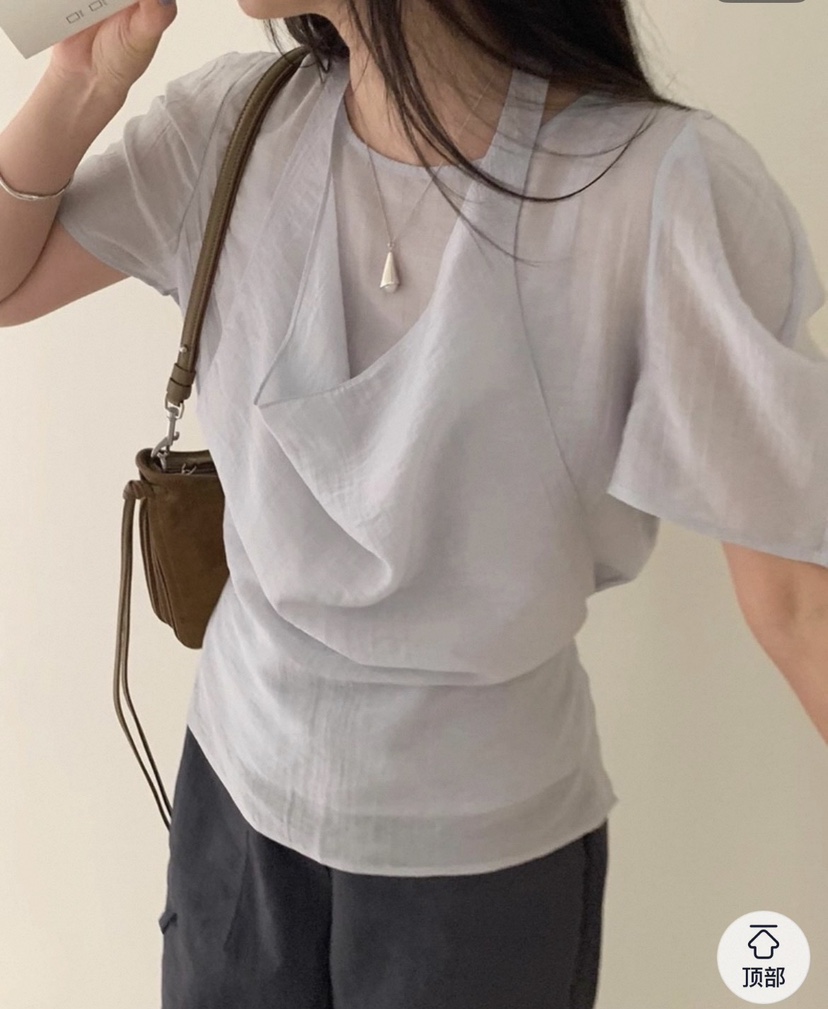 VIVANI東大門直郵女士新品真品職業人氣熱賣26春夏襯衫蕾絲衫VIVANI襯衫/蕾絲衫圖色3