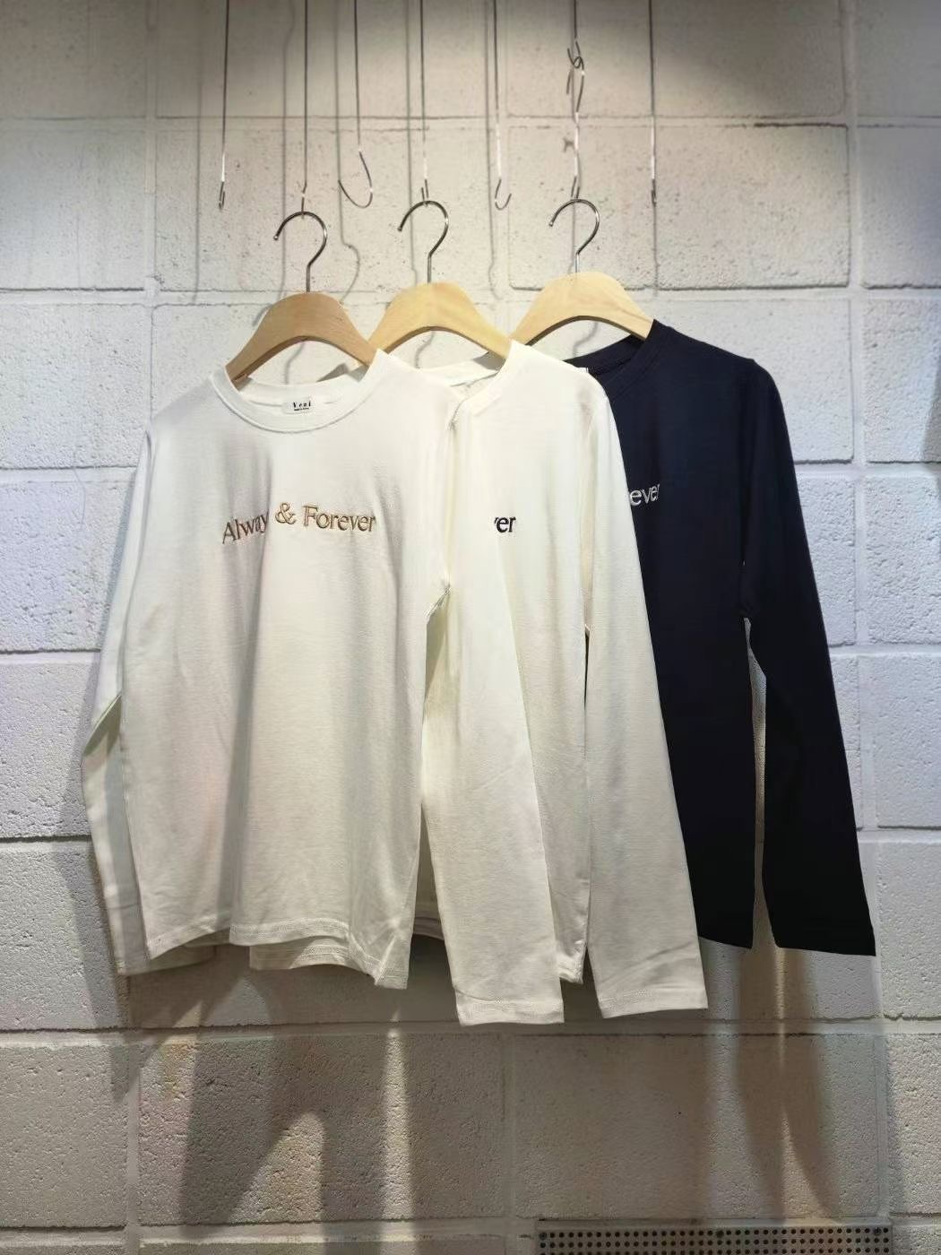 VENI東大門代購女士新品26春夏職業熱賣真品推薦休閑長袖T恤VENI長袖T恤