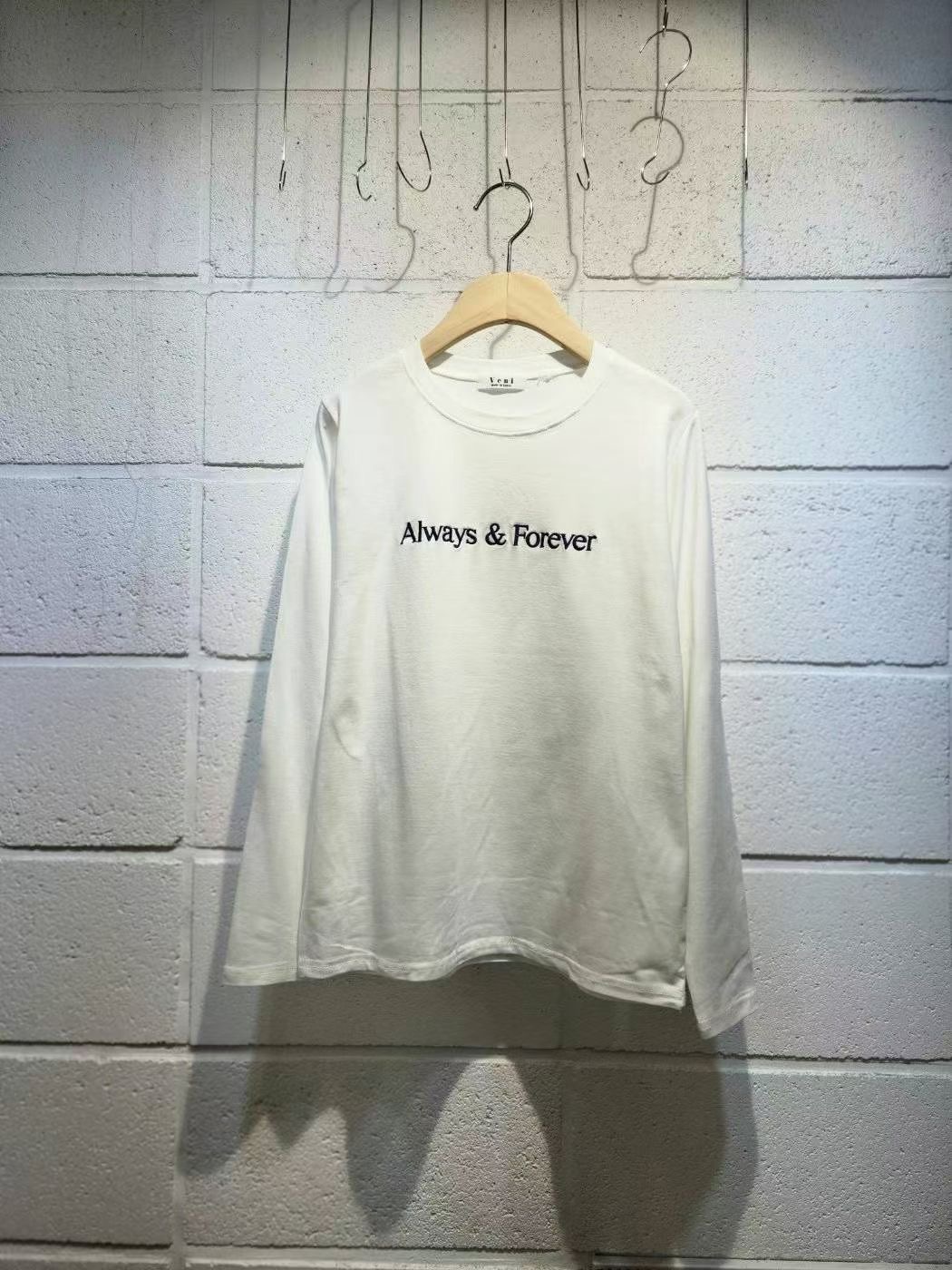 VENI東大門代購女士新品26春夏職業熱賣真品推薦休閑長袖T恤VENI長袖T恤圖色1