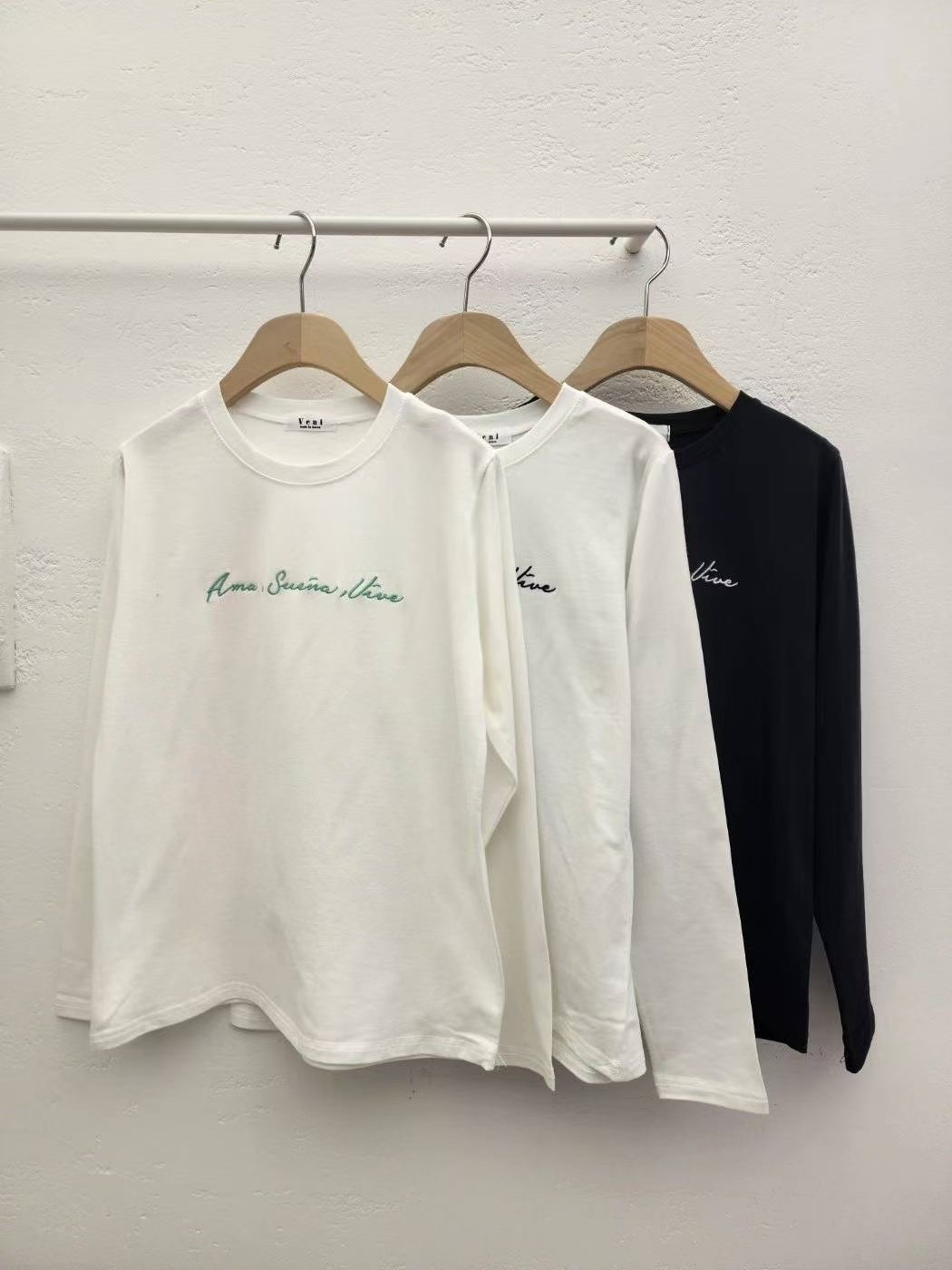 VENI東大門代購女裝新款真品推薦熱賣職業休閑人氣長袖T恤VENI長袖T恤