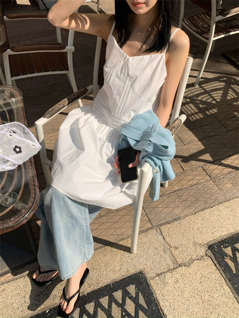 VIVANI韓國直郵女士新品人氣時尚休閑熱賣連衣裙不含腰帶VIVANI連衣裙