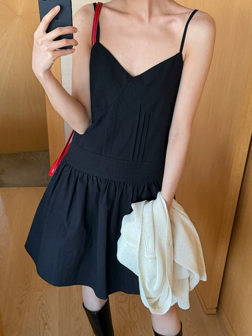 VIVANI韓國直郵女士新品人氣時尚休閑熱賣連衣裙不含腰帶VIVANI連衣裙