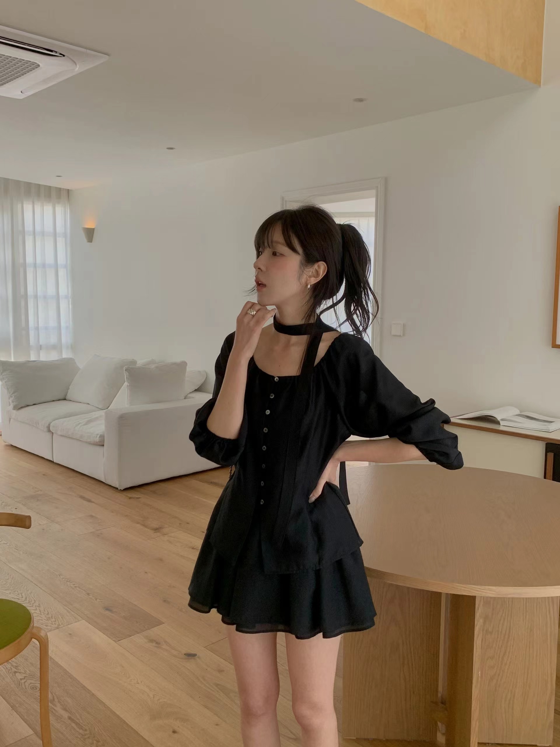 MIELLE-미엘르-OT東大門代購女裝新品熱賣26春夏推薦短裙MIELLE-미엘르-OT短裙圖色3