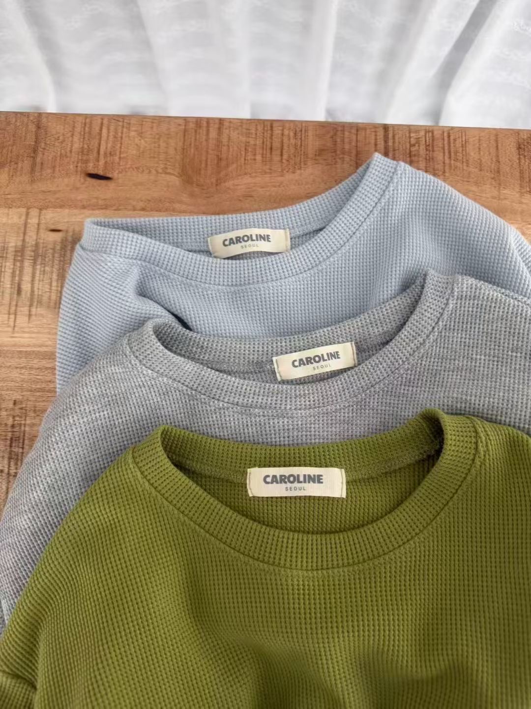 CAROLINE東大門代購女裝新品推薦人氣真品長袖T恤不含屁簾CARO_LINE長袖T恤