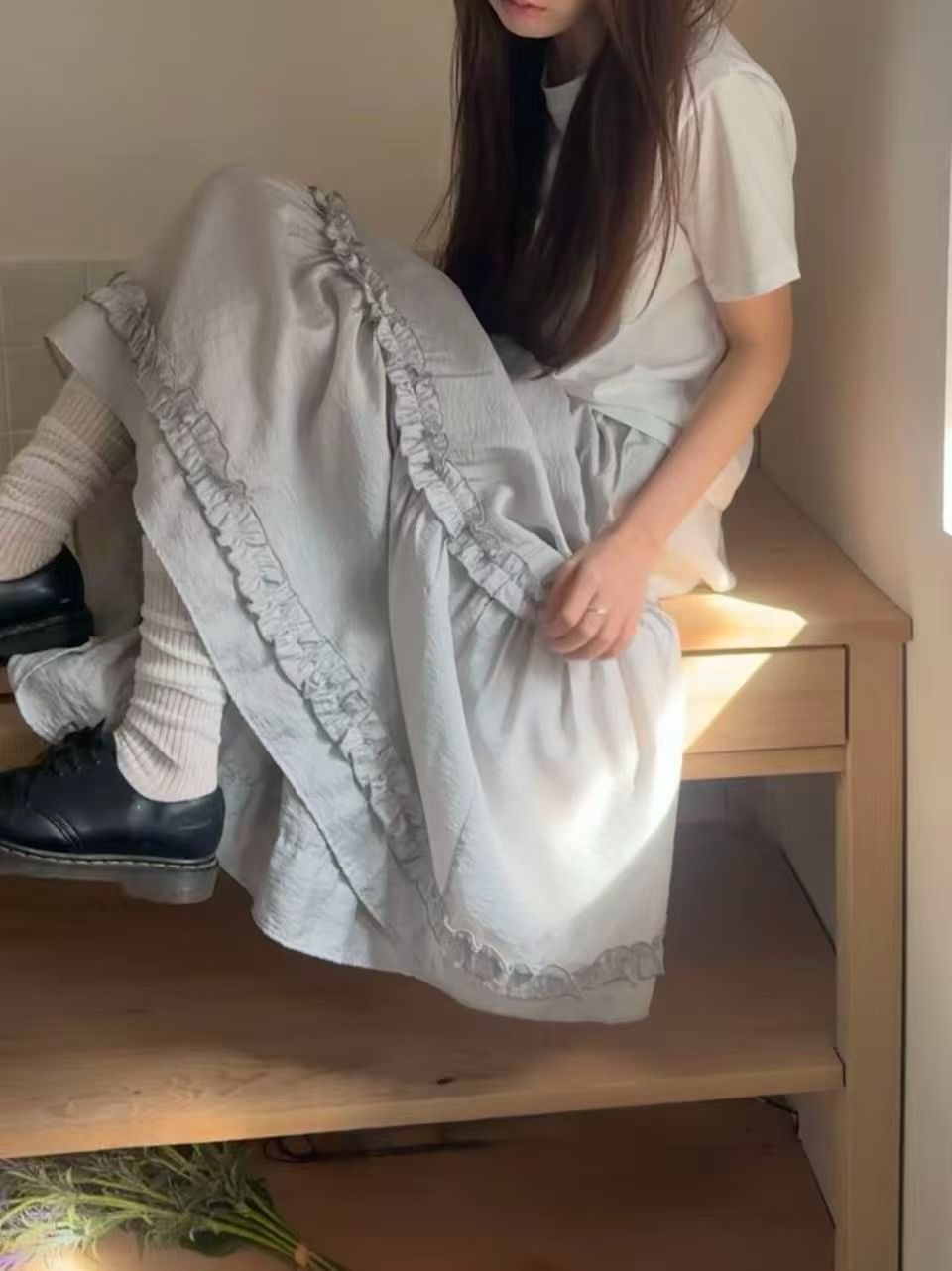 CAROLINE東大門直郵女士新款26春夏職業推薦休閑熱賣長裙CARO_LINE長裙