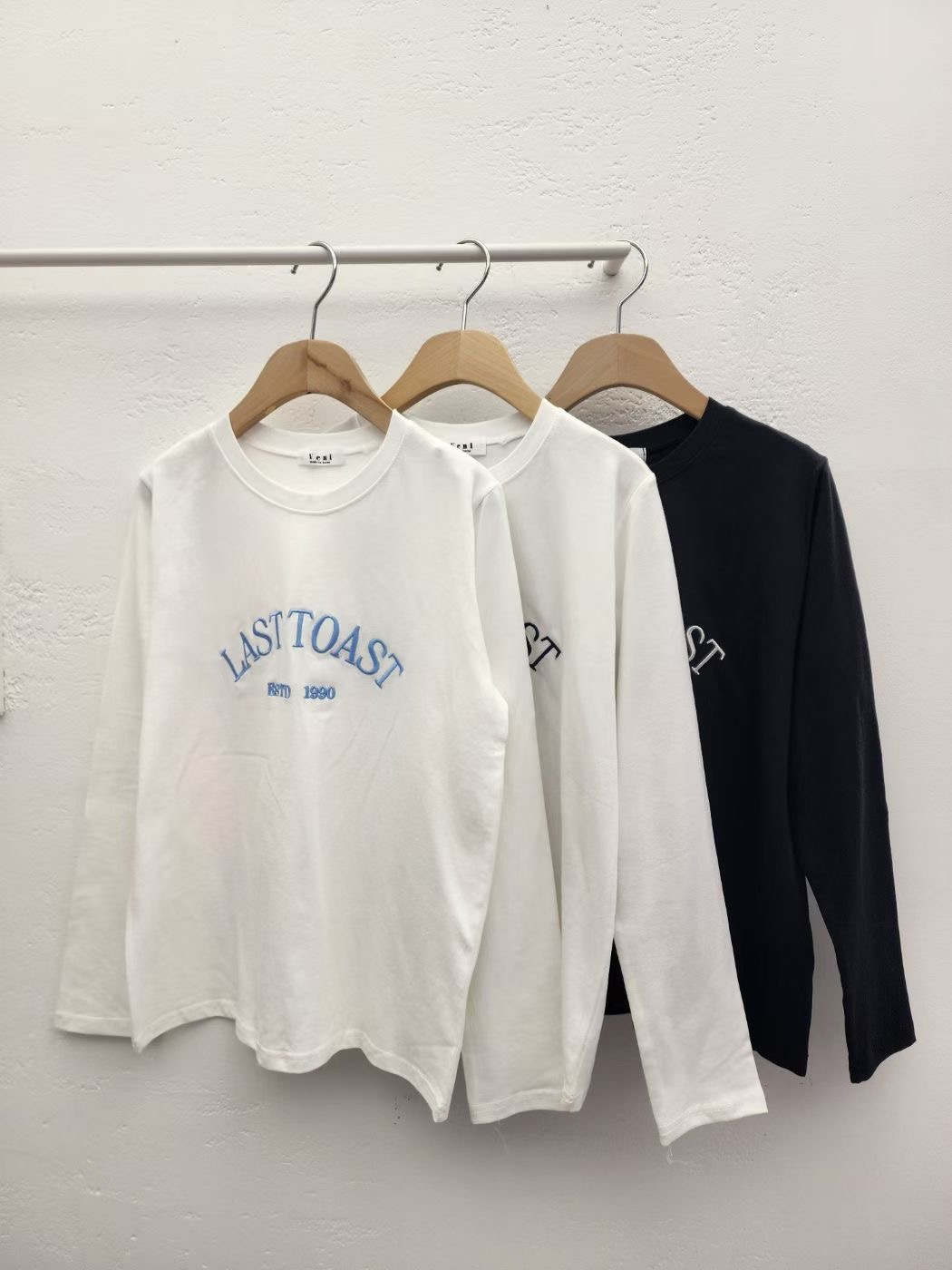 VENI東大門直郵女士新款時尚26春夏職業推薦長袖T恤羊毛棉VENI長袖T恤