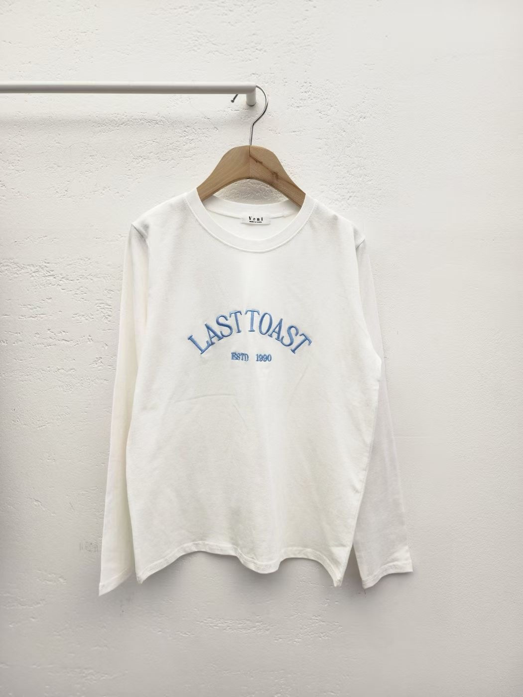 VENI東大門直郵女士新款時尚26春夏職業推薦長袖T恤羊毛棉VENI長袖T恤圖色2