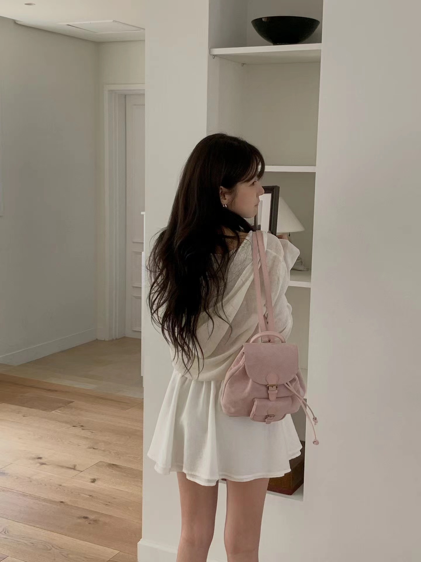 MIELLE-미엘르-OT韓國直郵女士新品時尚針織衫紐扣連帽MIELLE-미엘르-OT針織衫