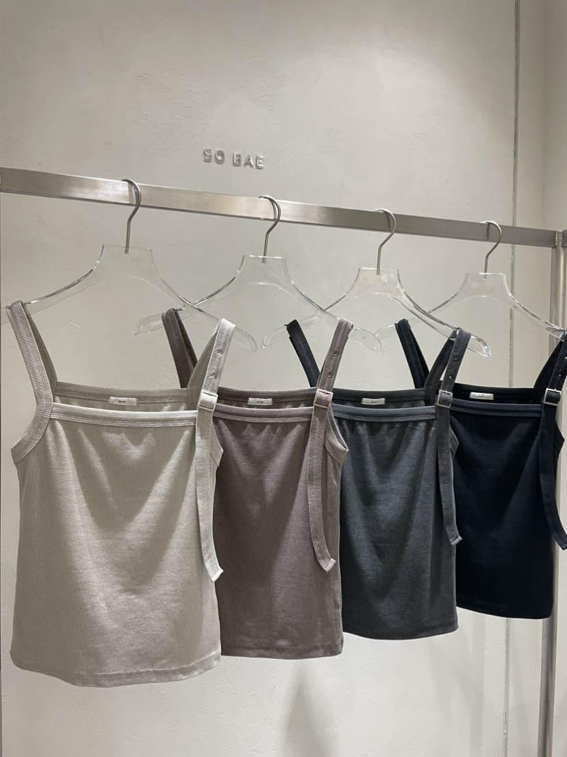 SO BAE東大門代購女士新品人氣休閑職業熱賣時尚吊帶背心SO BAE吊帶/背心