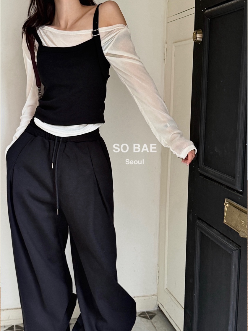 SO BAE東大門代購女士新品人氣休閑職業熱賣時尚吊帶背心SO BAE吊帶/背心