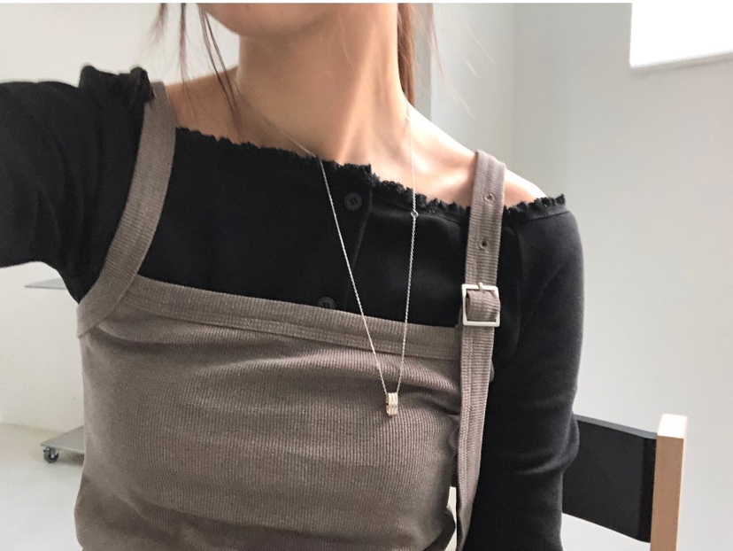 SO BAE東大門代購女士新品人氣休閑職業熱賣時尚吊帶背心SO BAE吊帶/背心